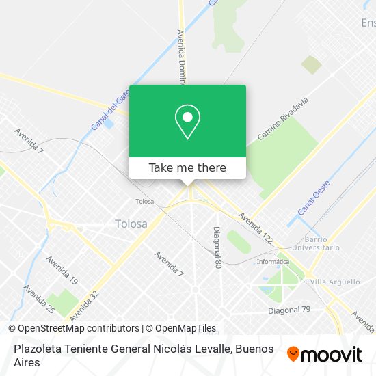 Plazoleta Teniente General Nicolás Levalle map