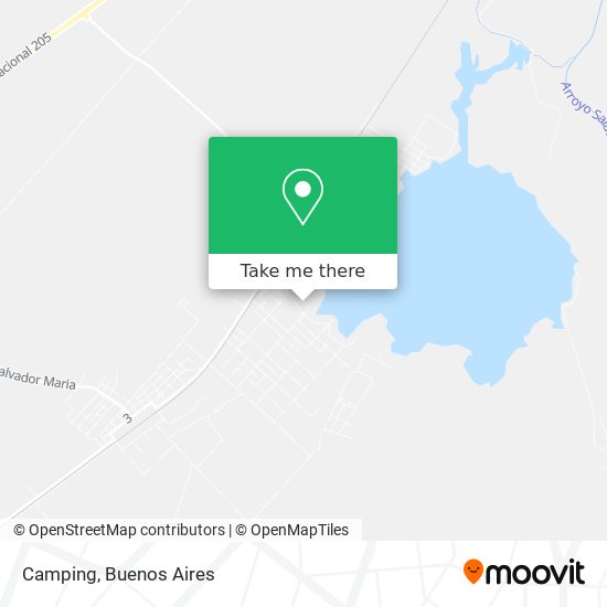 Camping map