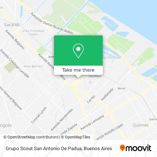 Grupo Scout San Antonio De Padua map
