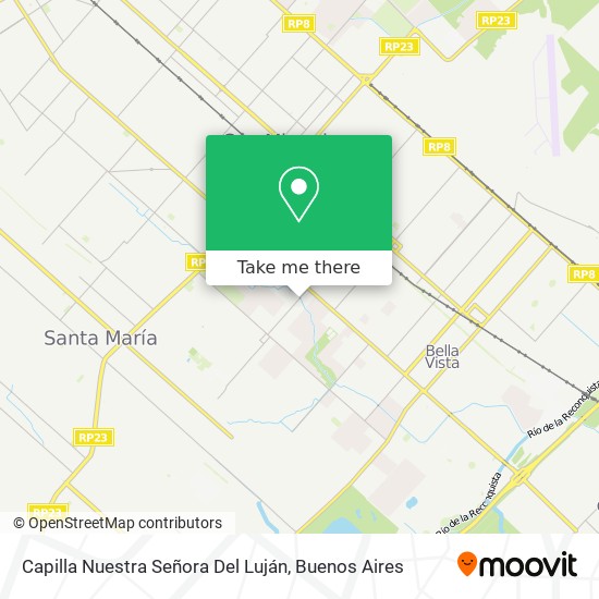 Mapa de Capilla Nuestra Señora Del Luján