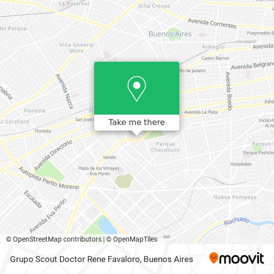 Grupo Scout Doctor Rene Favaloro map