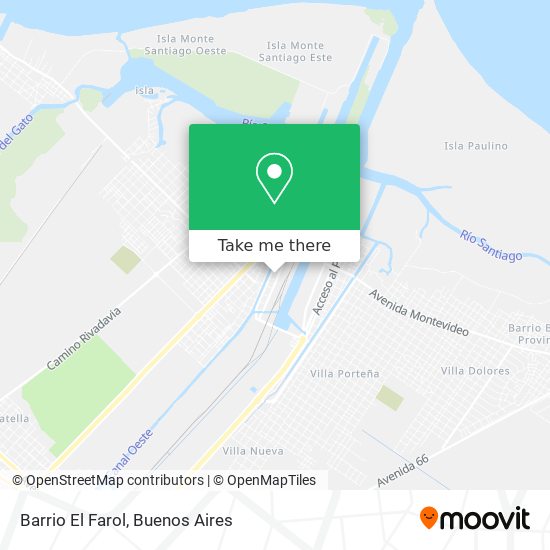 Mapa de Barrio El Farol