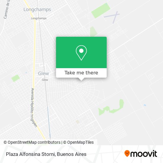 Plaza Alfonsina Storni map