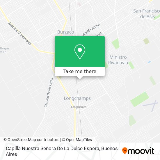 Capilla Nuestra Señora De La Dulce Espera map