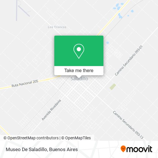 Museo De Saladillo map