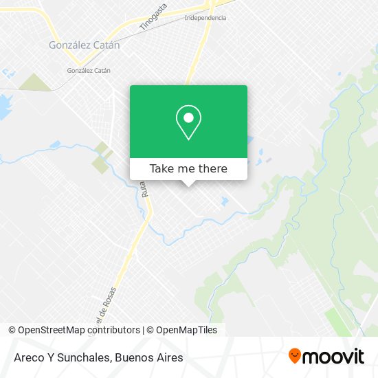 Mapa de Areco Y Sunchales