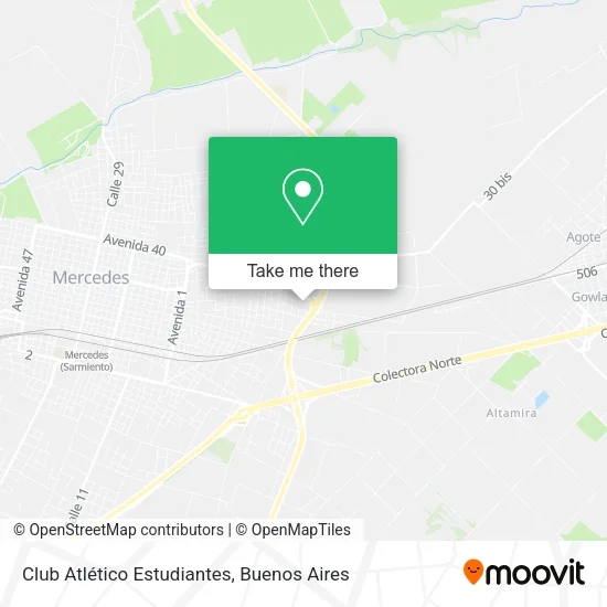 Club Atlético Estudiantes map