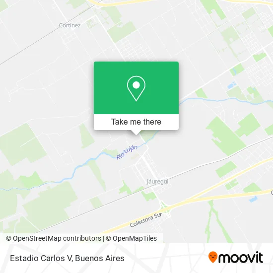 Mapa de Estadio Carlos V