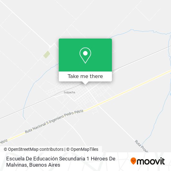 Escuela De Educación Secundaria 1 Héroes De Malvinas map