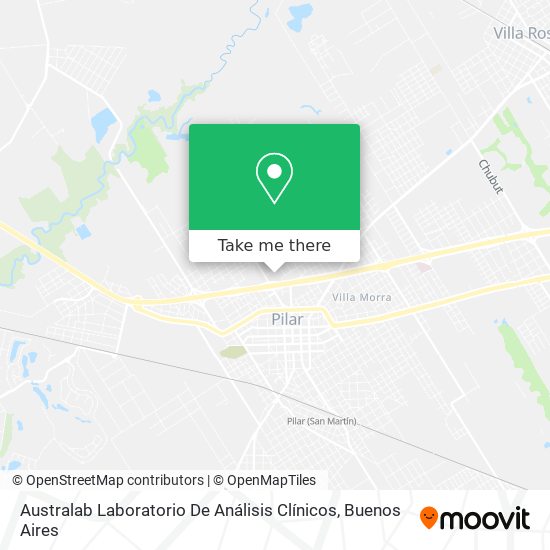 Mapa de Australab Laboratorio De Análisis Clínicos