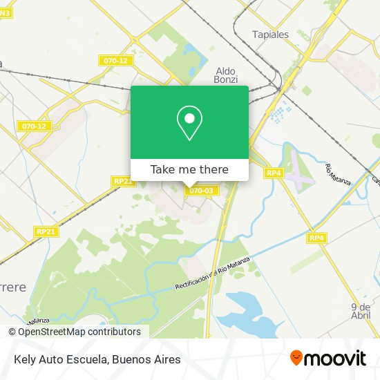 Kely Auto Escuela map