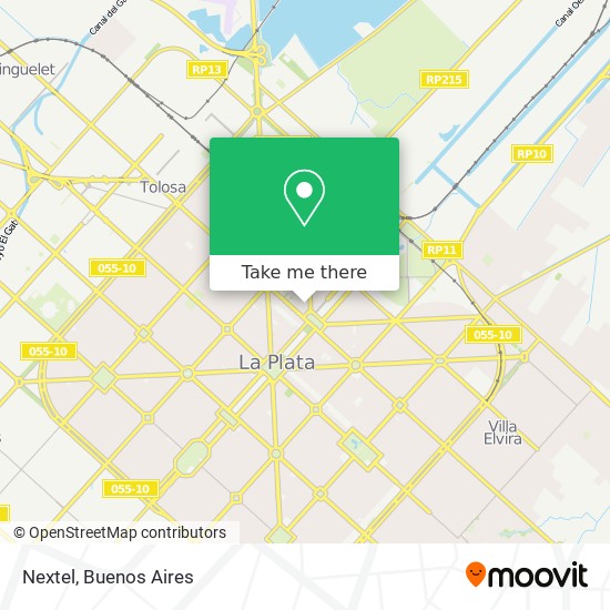 Nextel map