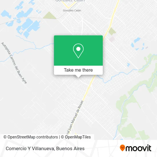 Mapa de Comercio Y Villanueva