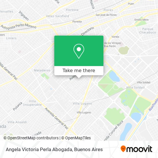 Angela Victoria Perla Abogada map