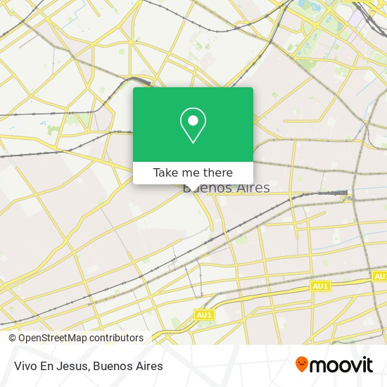 Mapa de Vivo En Jesus