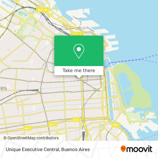 Unique Executive Central map