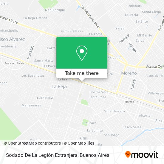 Sodado De La Legión Extranjera map