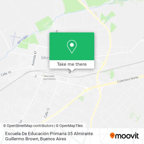 Mapa de Escuela De Educación Primaria 35 Almirante Guillermo Brown