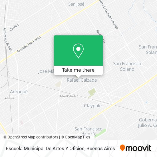 Escuela Municipal De Artes Y Oficios map