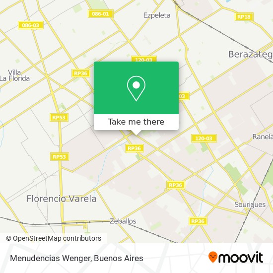 Menudencias Wenger map