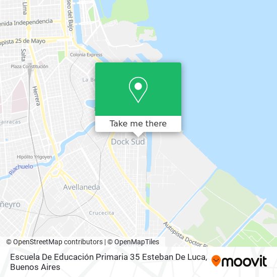 Escuela De Educación Primaria 35 Esteban De Luca map