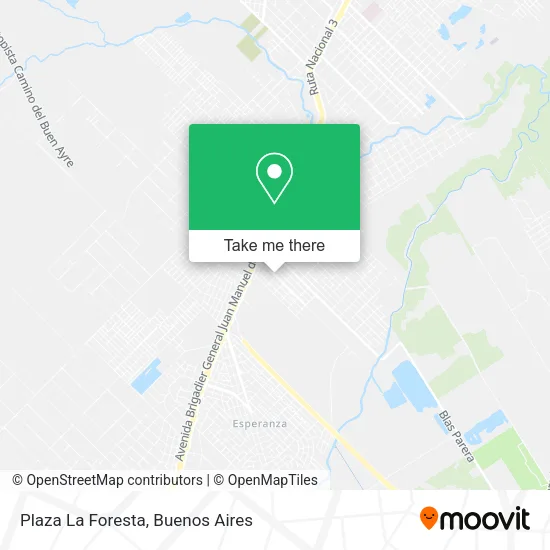 Mapa de Plaza La Foresta