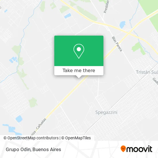 Grupo Odin map