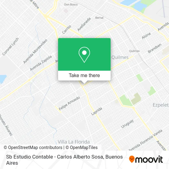 Sb Estudio Contable - Carlos Alberto Sosa map