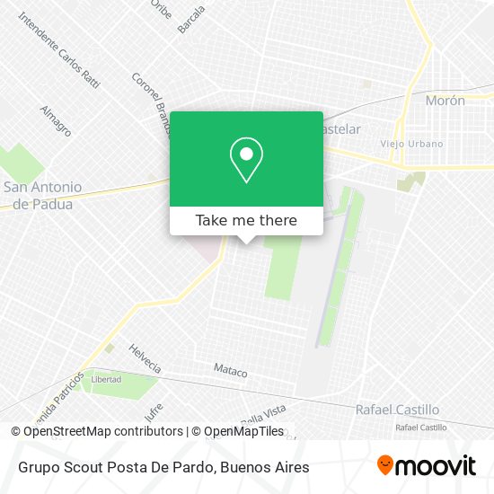 Grupo Scout Posta De Pardo map