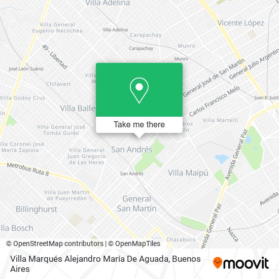 Villa Marqués Alejandro María De Aguada map
