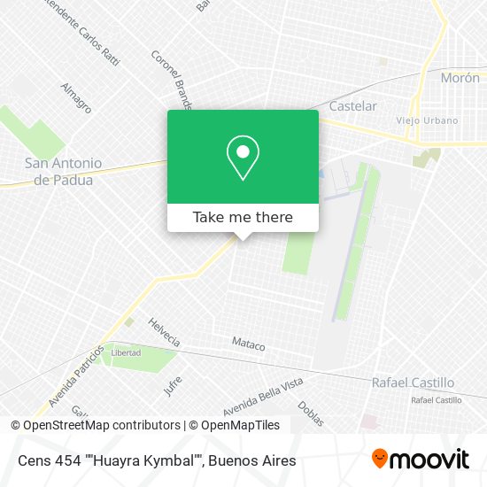 Cens 454 ""Huayra Kymbal"" map