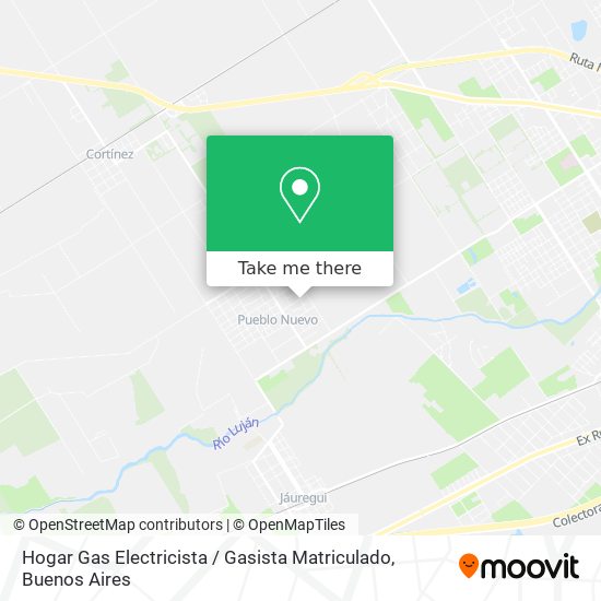 Hogar Gas Electricista / Gasista Matriculado map