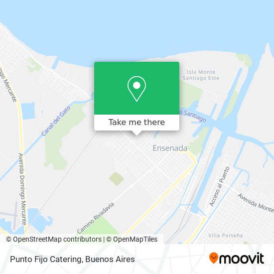 Punto Fijo Catering map