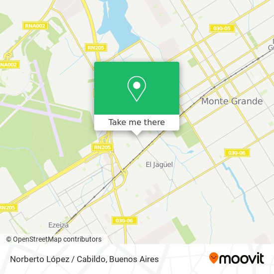 Norberto López / Cabildo map