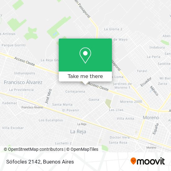 Sófocles 2142 map