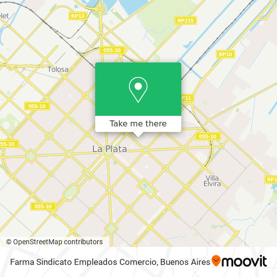 Farma Sindicato Empleados Comercio map