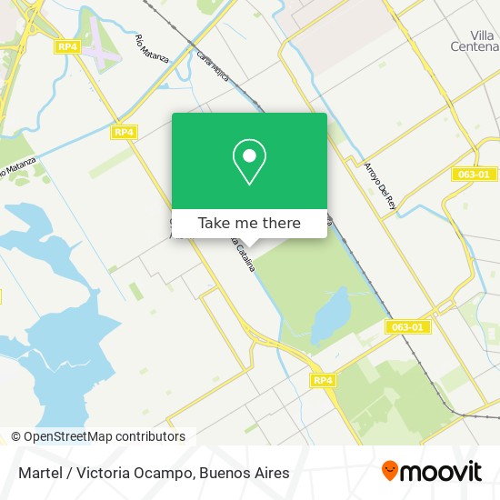 Martel / Victoria Ocampo map