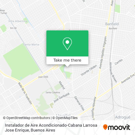 Instalador de Aire Acondicionado-Cabana Larrosa Jose Enrique map