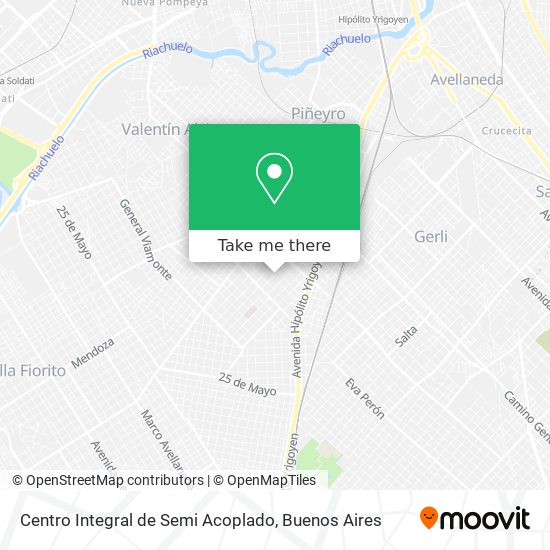 Centro Integral de Semi Acoplado map