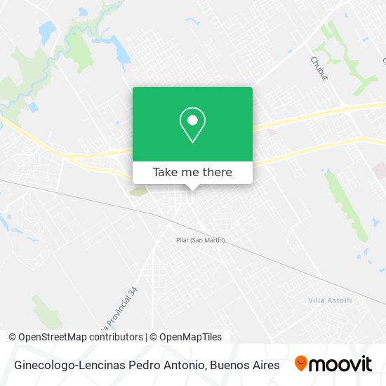 Ginecologo-Lencinas Pedro Antonio map