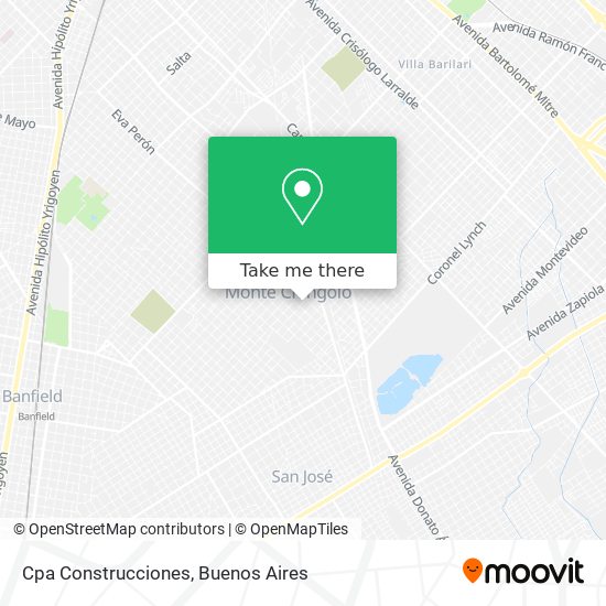 Cpa Construcciones map