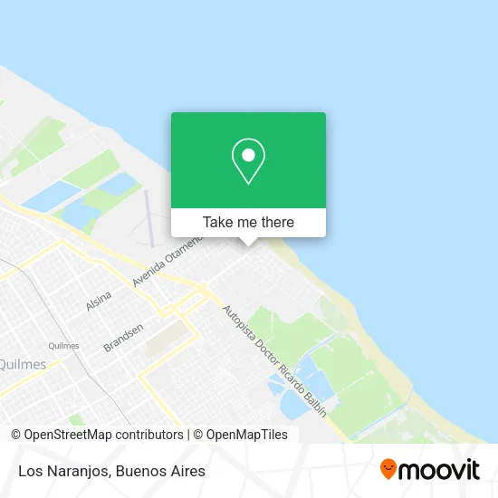 Mapa de Los Naranjos