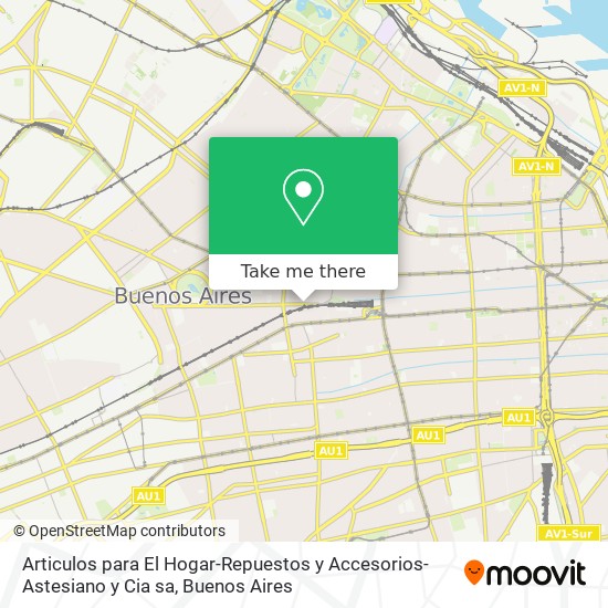 Articulos para El Hogar-Repuestos y Accesorios-Astesiano y Cia sa map