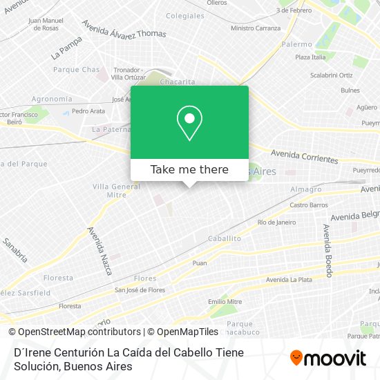 D´Irene Centurión La Caída del Cabello Tiene Solución map