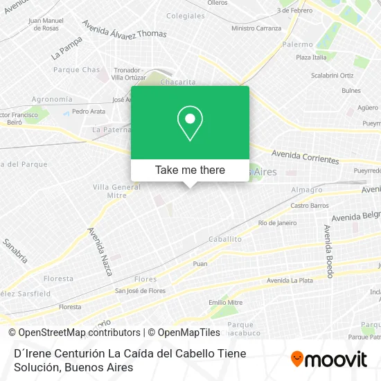 D´Irene Centurión La Caída del Cabello Tiene Solución map