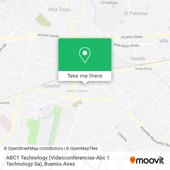 ABC1 Technology (Videoconferencias-Abc 1 Technology Sa) map