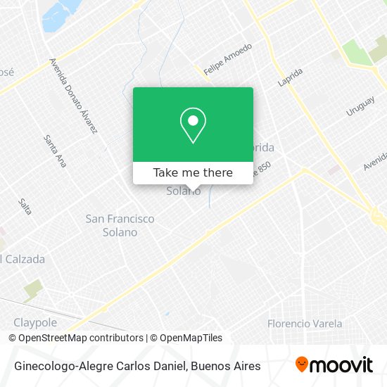 Ginecologo-Alegre Carlos Daniel map