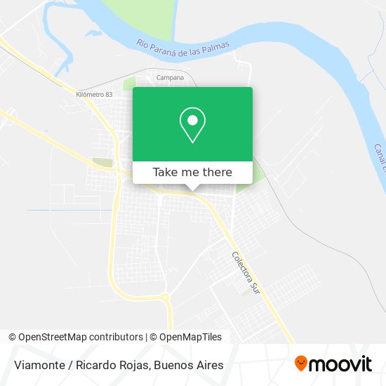 Viamonte / Ricardo Rojas map