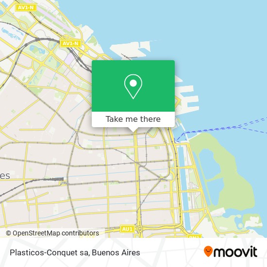 Mapa de Plasticos-Conquet sa