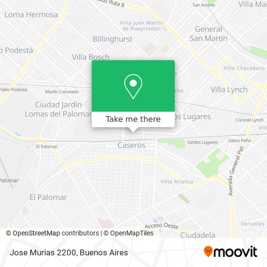 Jose Murias 2200 map